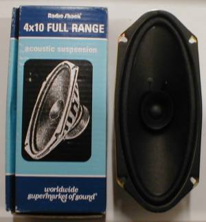 radio shack car speakers
